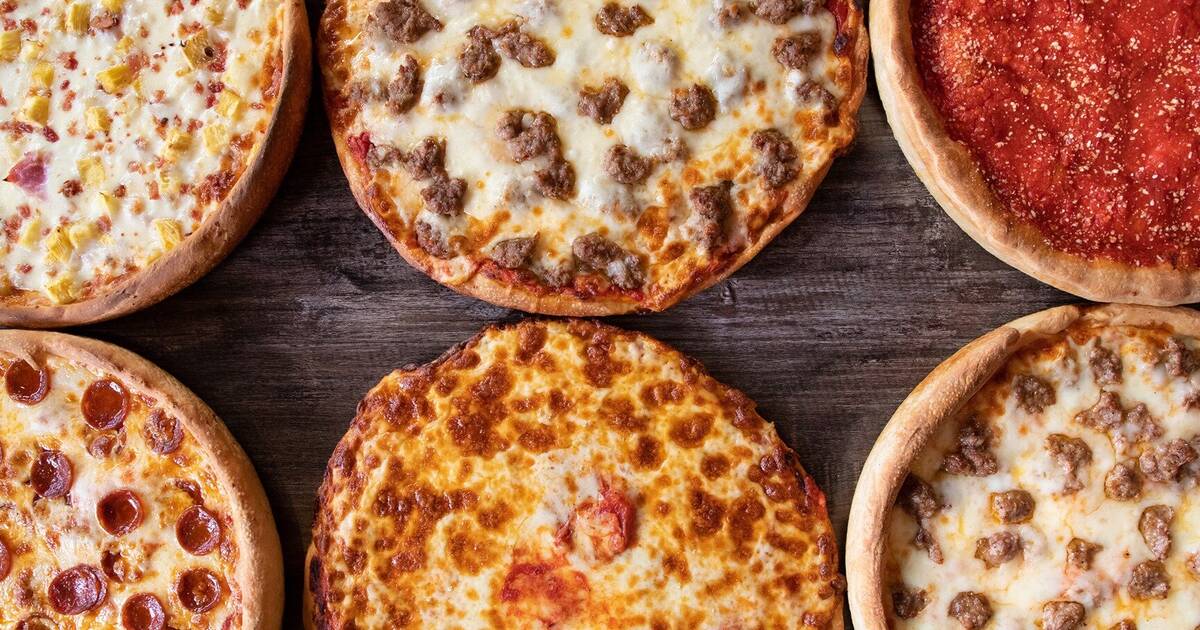 Sicilian Pizza (Deep Dish) 12 Square Slices