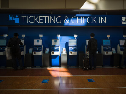 all nippon airways check in desk