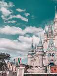 The Magic Kingdom Castle at Disney World, in Florida.