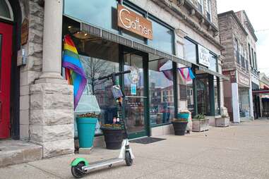 artisanal gift shop storefront in bloomington, indiana