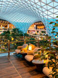 the garden lounge at Hamad International Airport