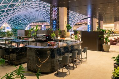 the garden lounge bar