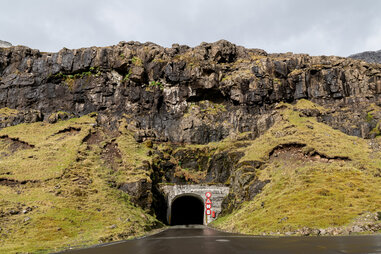 faroe island tunnels