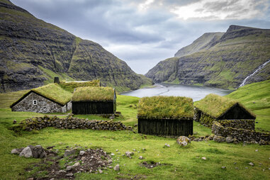 faroe island tuff houses