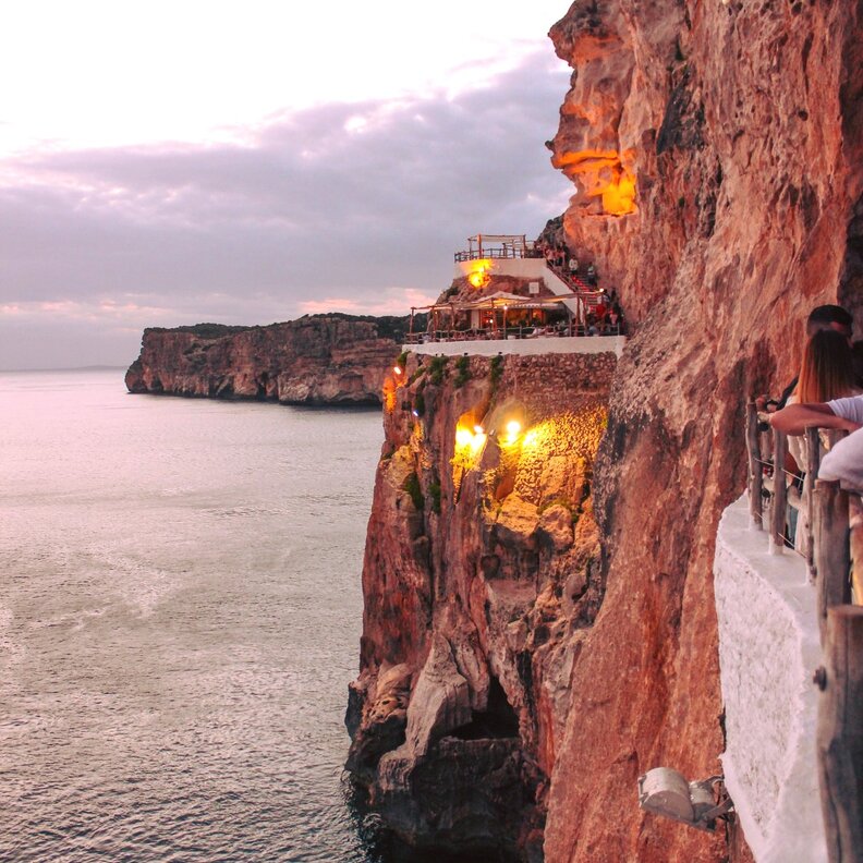 cave bar menorca