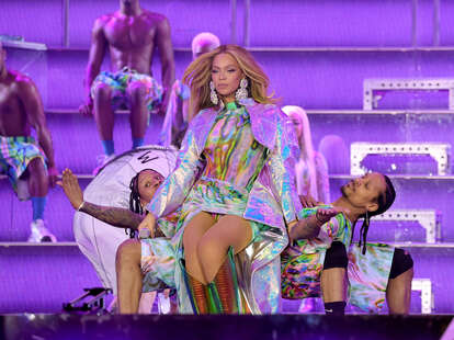 Beyoncé performs onstage during the opening night of the “RENAISSANCE WORLD TOUR” at Friends Arena on May 10, 2023 in Stockholm, Sweden