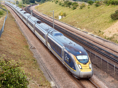 Eurostar train