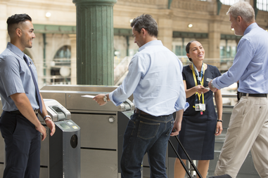 Eurostar ticket check-in