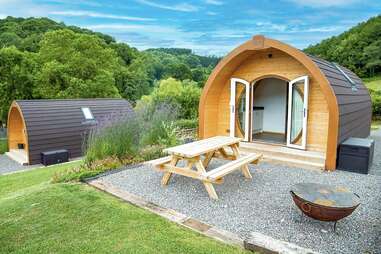 wales glamping site