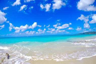 The beaches of St Croix US Virgin Islands