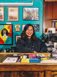 Owner of Yu & Me Books, Lucy Yu