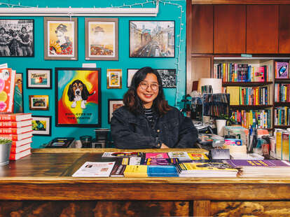 Owner of Yu & Me Books, Lucy Yu