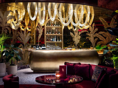 Champagne bar at Rouge Room
