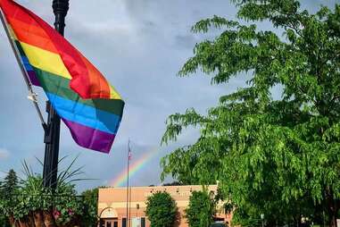 brookings south dakota pride flag