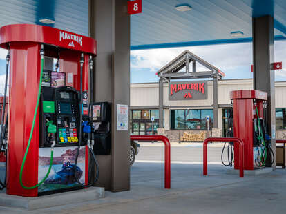 Maverik gas station