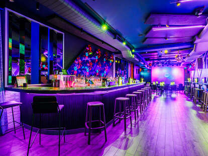 Futuristic-Style and Colorful Night Club in Boston