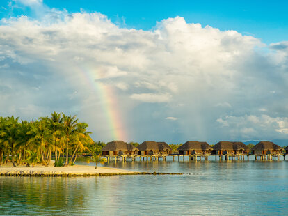bora bora rainbow