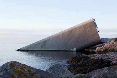 restaurant under ocean