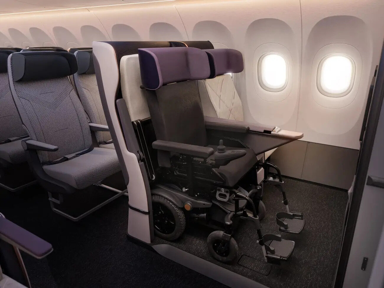 New Wheelchair-Friendly Airplane Seat Is in Development for Delta Air Lines