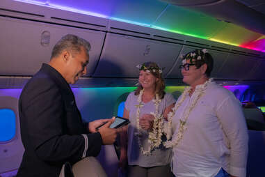 Air Tahiti Nui plane interior