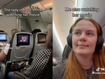 How to watch sale movies on an airplane