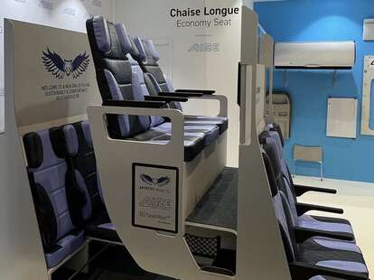 Double-Decker Airplane Seats Are Back with a New Design Prototype