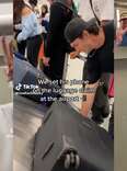 Here's What Happened When a TikToker Put His Phone on a Baggage Claim Conveyor Belt