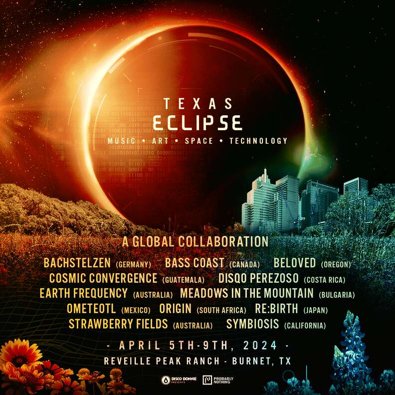 Texas Eclipse Festival Best Place to See the 2024 Eclipse in the Path