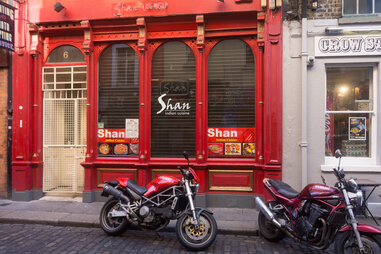 Indian restaurant, Dublin, Ireland