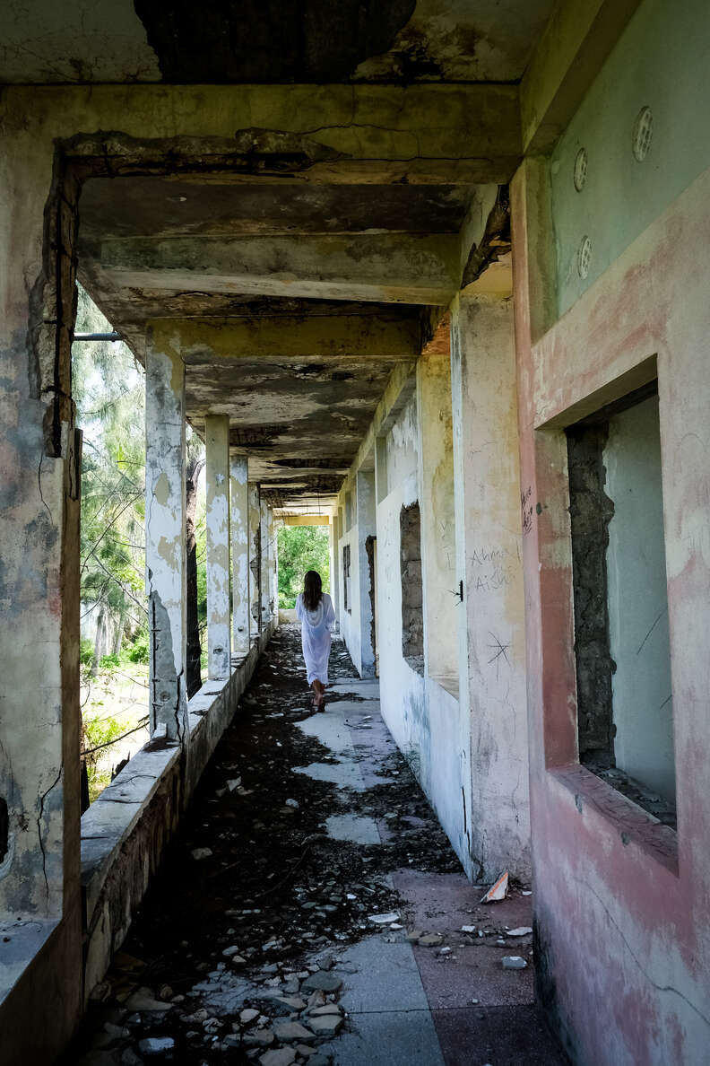 abandoned hotel mozambique