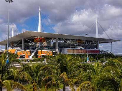 Hard Rock Stadium in Miami, Florida.