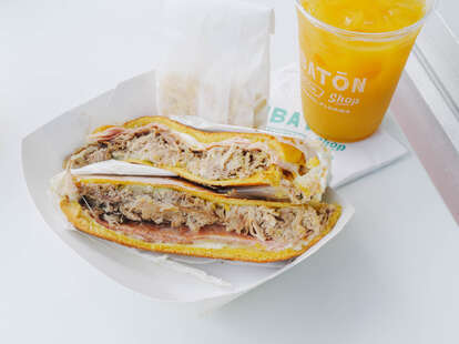 Cubaton Miami Beach sandwich shop