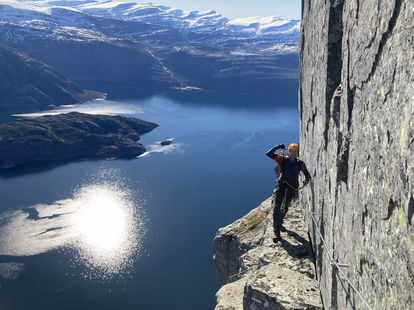 hornelen via ferrata