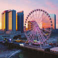 Ferris wheel at Atlantic City