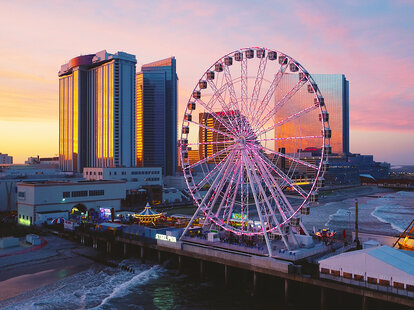 Ferris wheel at Atlantic City