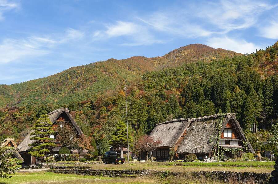 中部日本の岐阜県と長野県の観光スポット