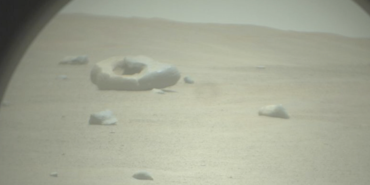 NASA's Perseverance Rover Finds Rock the Shape of a "Doughnut" on Mars - Vimarsana News