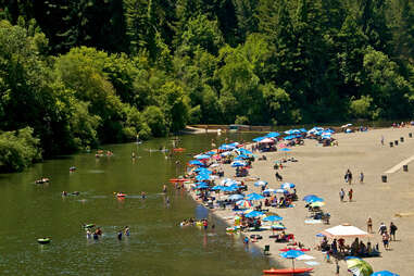 Russian River in Sonoma County 