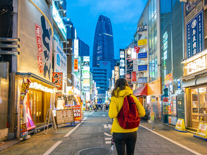 tourist in tokyo