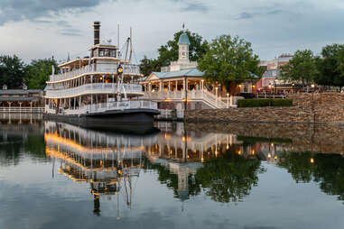 Liberty Square River Boat at Disney World