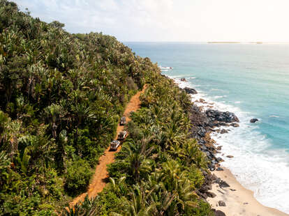 madagascar mountains and beach