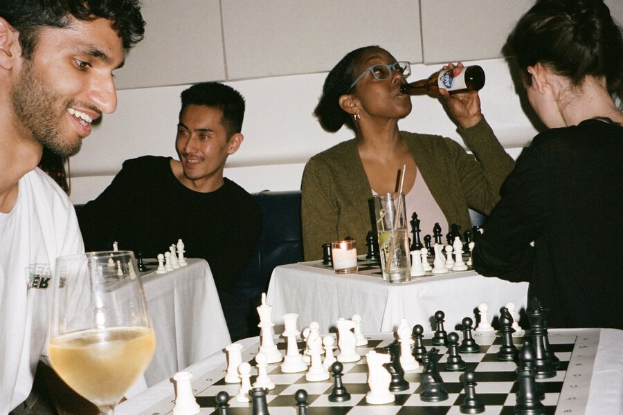 The Chess Club is the perfect place to hang out with friends and