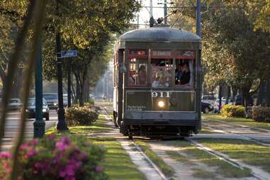 New Orleans streetcar