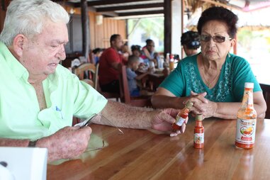 marie sharp with her late husband, gerry sharp