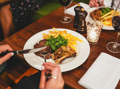 Steak Frites at Hawksmoor