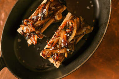 Slow Roasted Bone Marrow at Hawksmoor