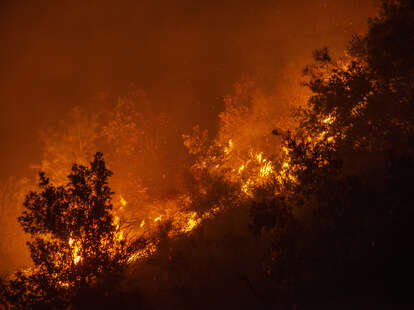 sicily wildfires near catania