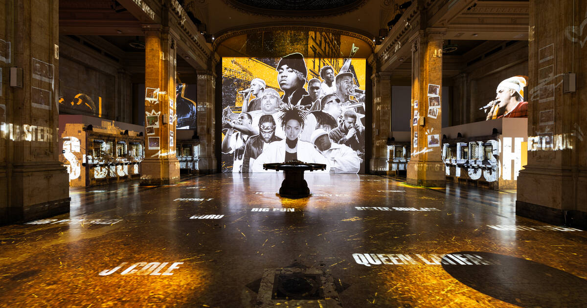 Hip Hop Til Infinity: New Art Exhibit Opens at Hall Des Lumieres - Thrillist