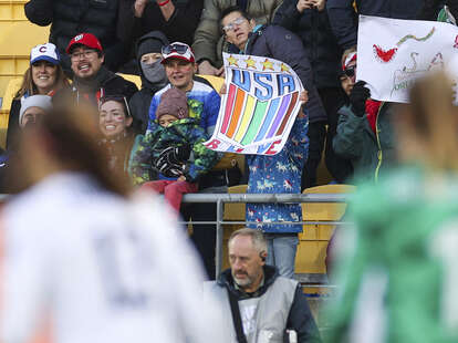 'Be the Change': Pride flag made part of US Soccer's World Cup