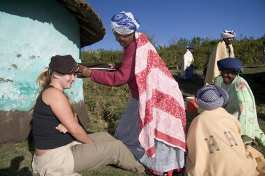 Coffee Shack guests and locals